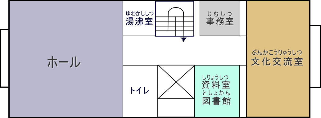 ふれあい館２階